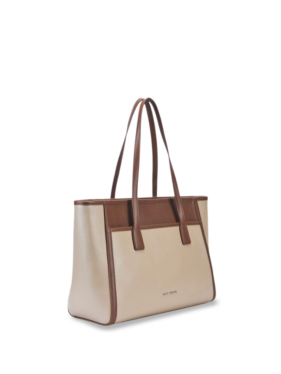 Lino Perros Oversized Half Moon Tote Bag with Quilted
