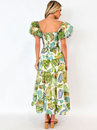 all about you Women Abstract Printed Maxi Dress