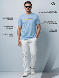 Tshirts Biru Lelaki ADRO