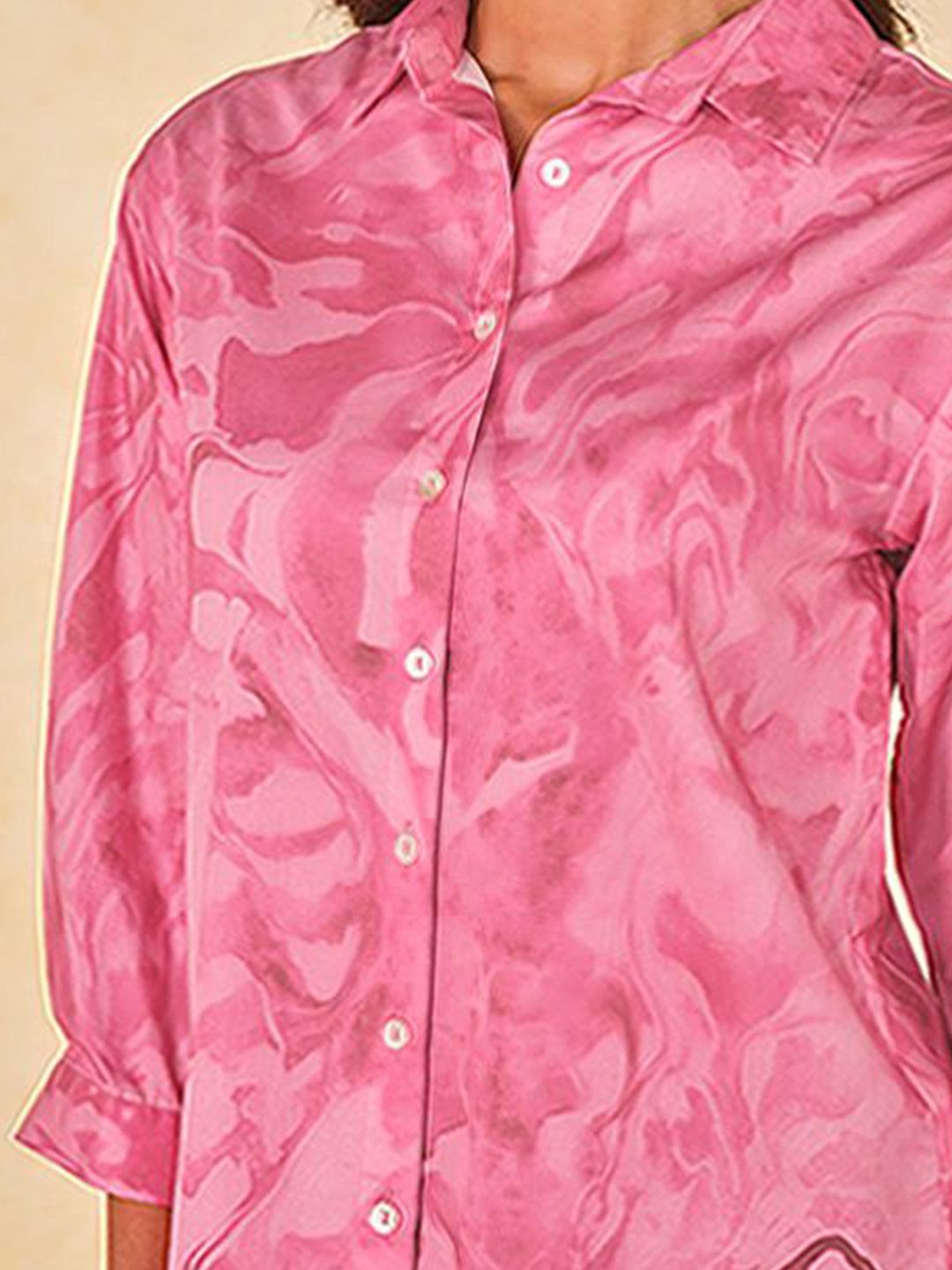 AND Print Cotton Top