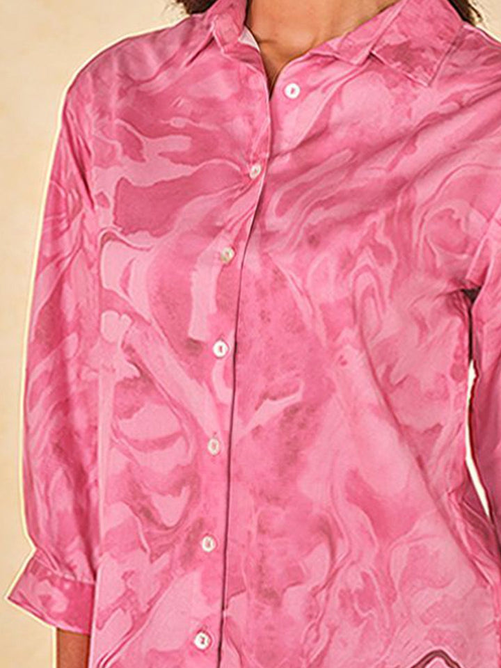 AND Print Cotton Top