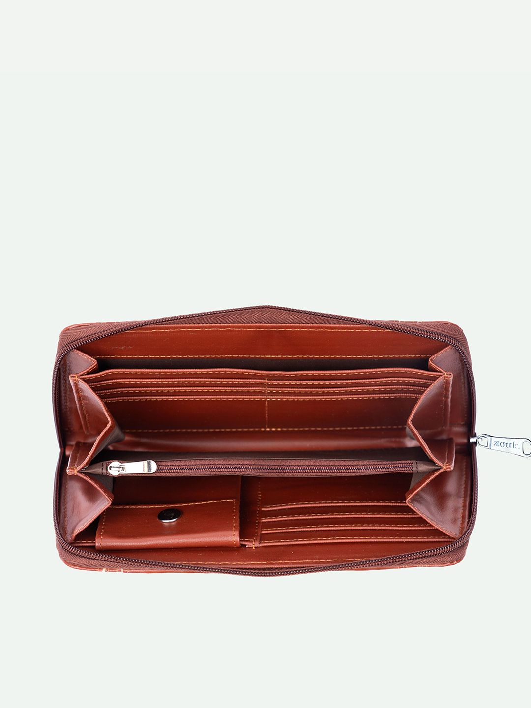 ZOUK Women Arika Zipper Wallet FloMotif