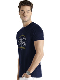 ADRO Men Pack Of 3 Printed Regular Fit T-shirt