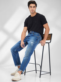 SPYKAR Men Regular Fit Light Fade Stretchable Jeans
