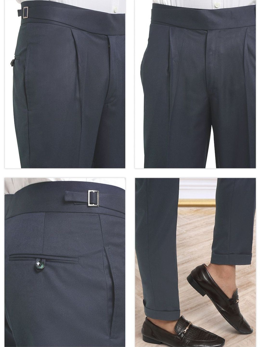 Moda Rapido Men Slim Fit Easy Wash Trousers