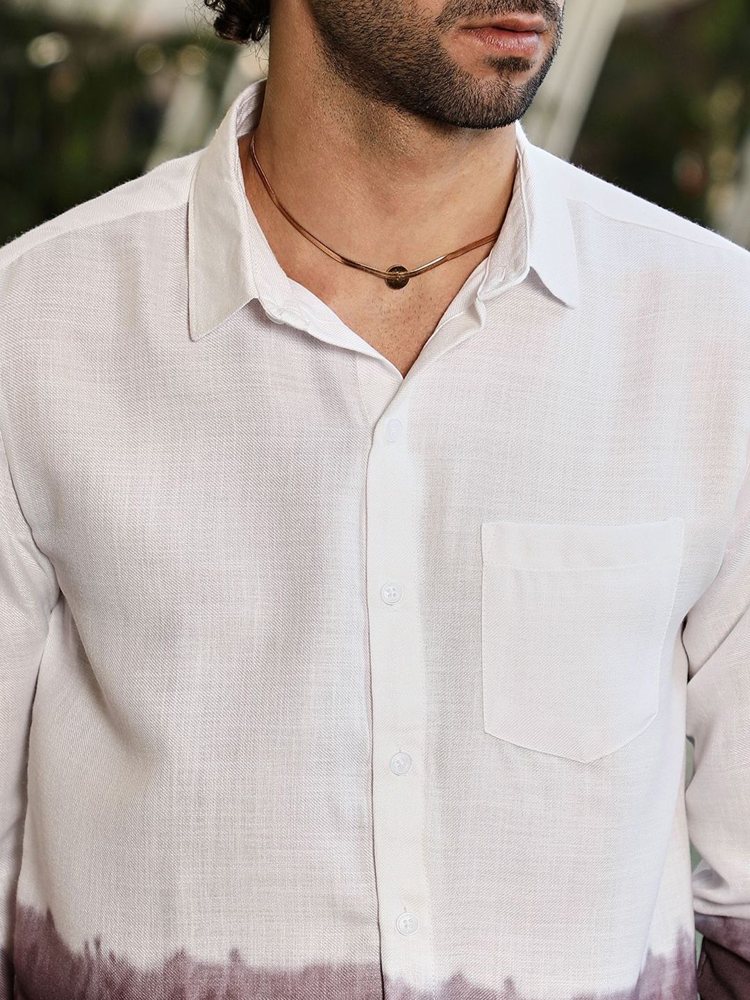 Campus Sutra Men Classic Regular Fit Spread Collar Colourblocked Casual Shirt