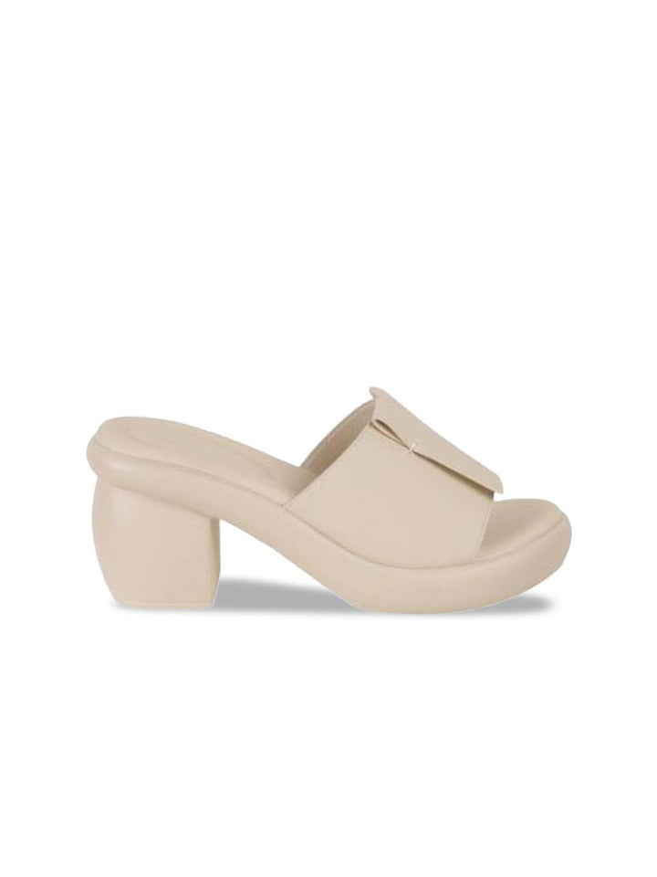 Mochi Textured Block Heel Sandals