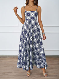 all about you Ethnic Motifs Print Maxi Dress