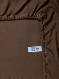 Myntra Elegant Homes Brown 400 TC Bedsheet with 4 Pillow Covers