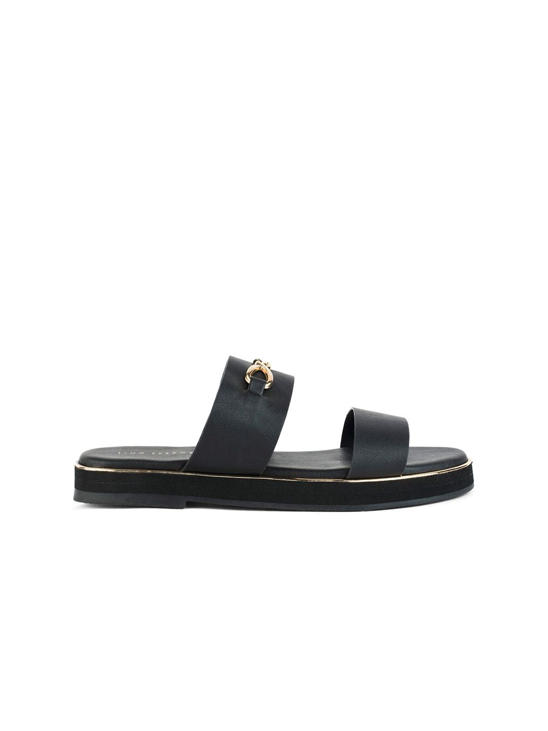 Lino Perros Women Open Toe Flats with Buckles