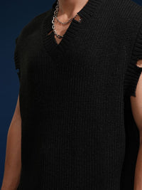 Highlander Men Lengan V-Neck Sweater Vest