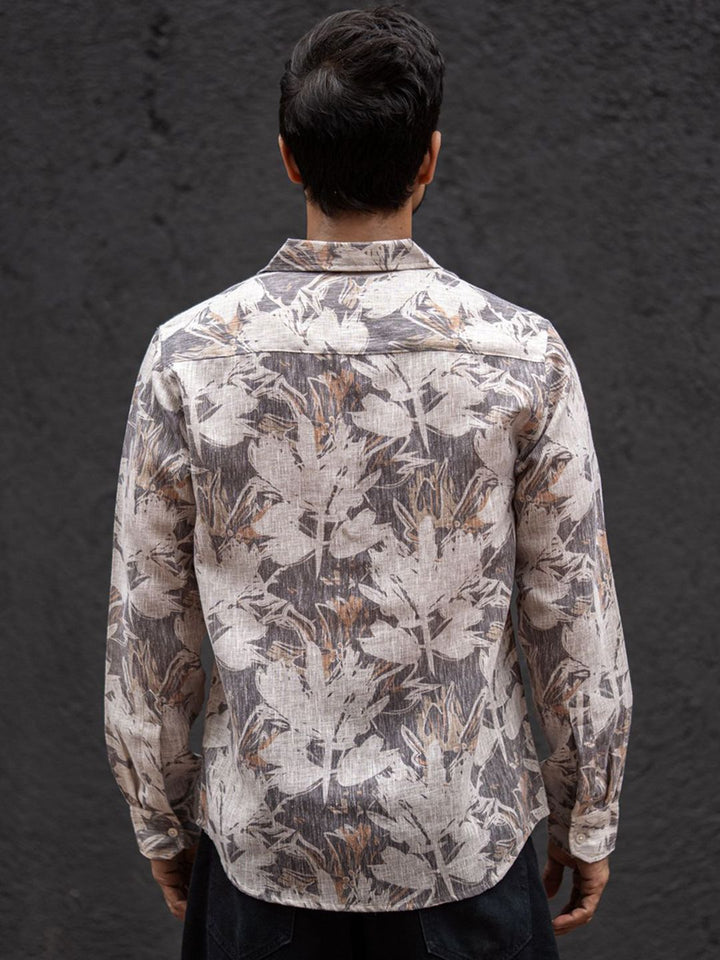 Powerlook Men Opaque Printed Casual Shirt