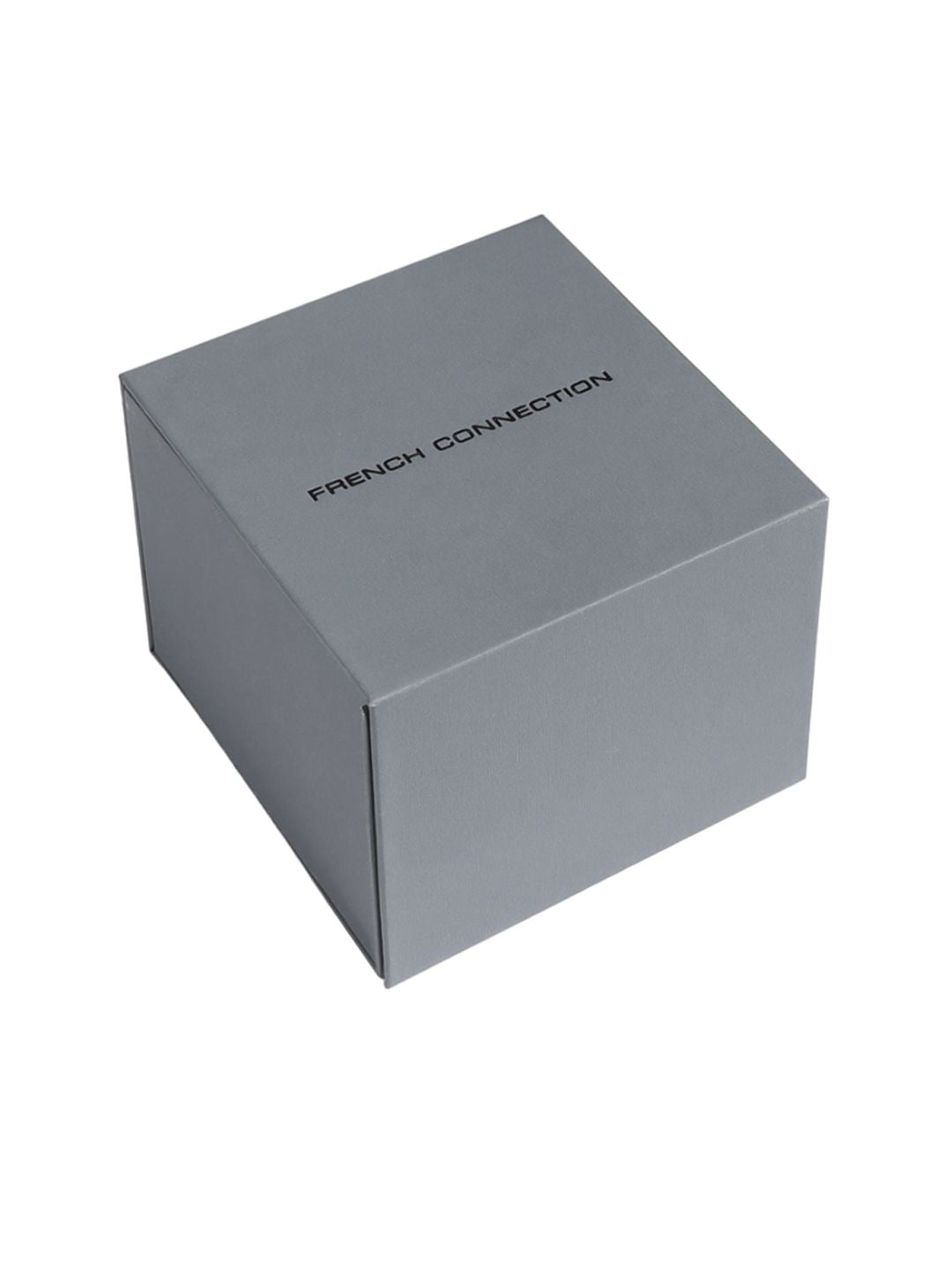 Sambungan Perancis Lelaki Dail Corak & Gelang Gaya Gaya Tali Analog Watch FCH02SM