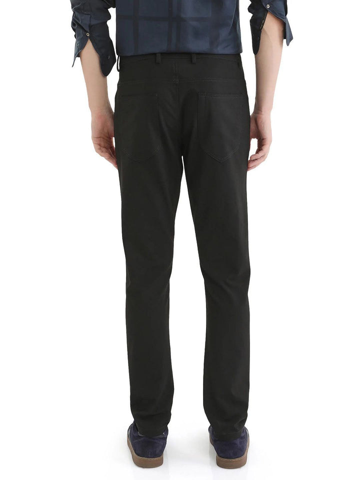 RARE RABBIT Men Comfort Low Distress Stretchable Jeans