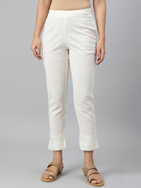 W Women Slim Fit Trousers