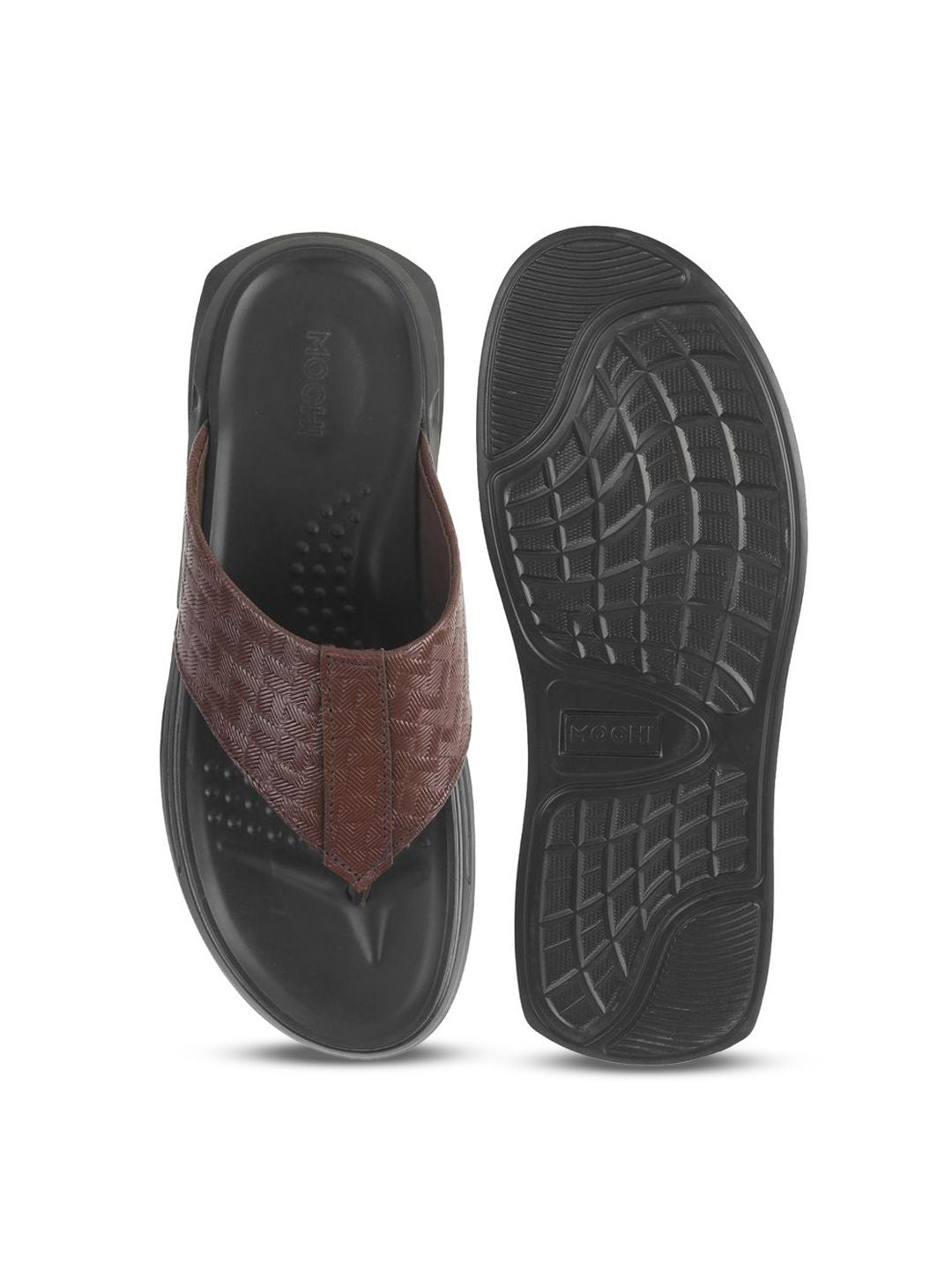 Mochi Men Leather Comfort Sandals