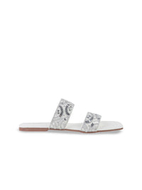 Mochi Women Embelished Open Toe Flats