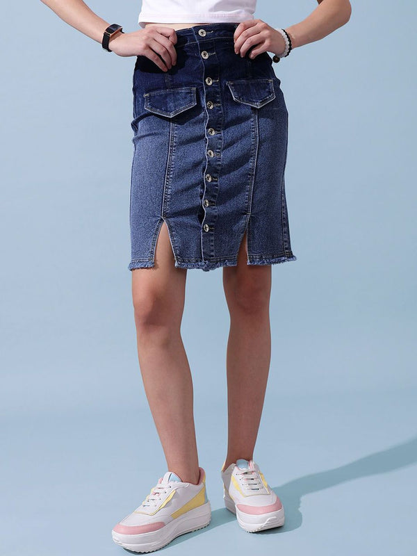 STREET 9  Women Straight Knee Length Skirts