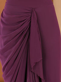 Antheaa Embellished Square Neck Top And Jacket With Skirt And Jacket