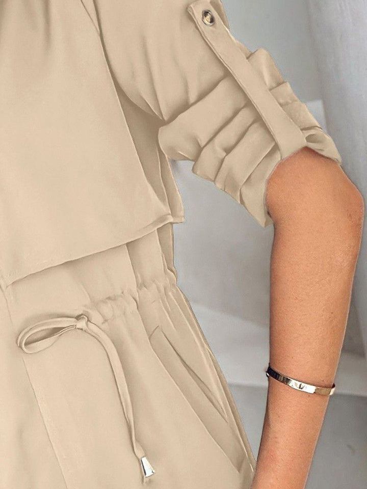 all about you Longline Open Front Spred Collar Jacket