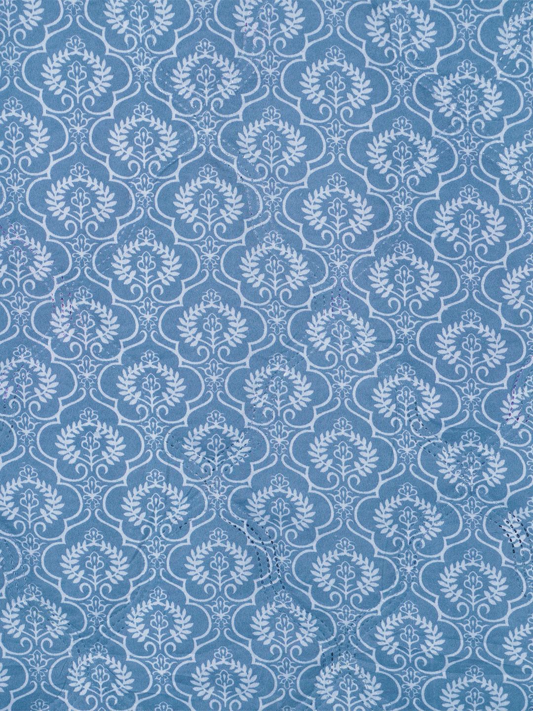 Story@home Blue & Pink Printed Reversible 120GSM AC Room Double Bed Comforter