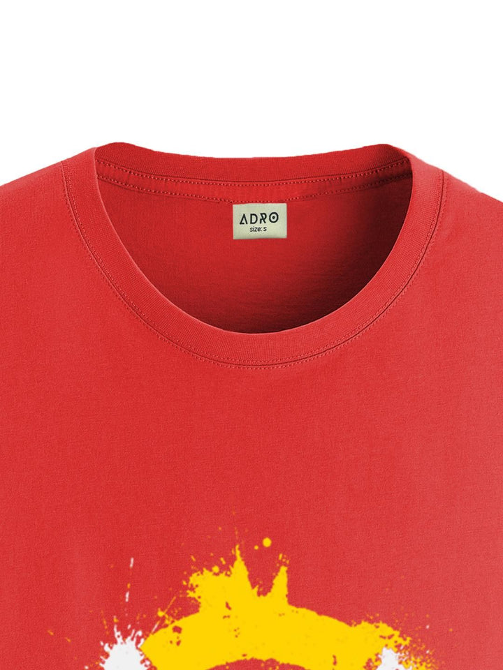 ADRO Men Red Tshirts