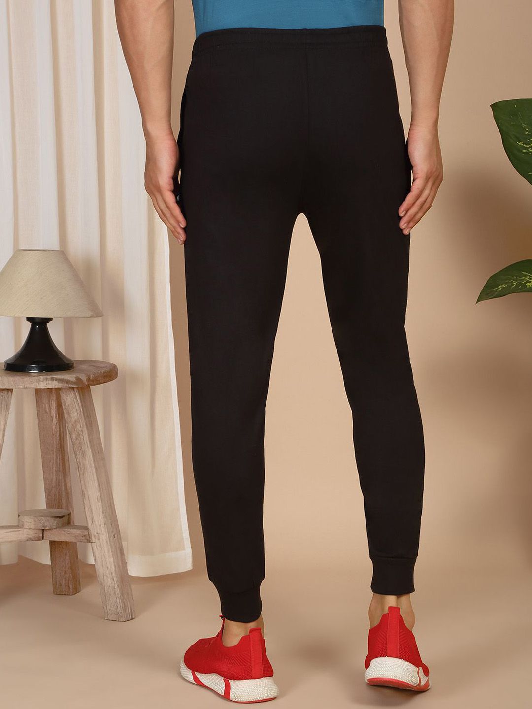 Sweet Dreams Men Cotton Mid-Rise Regular Fit Joggers
