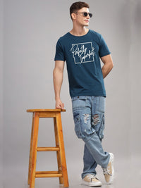 ADRO Men Printed T-shirt