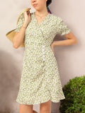 DressBerry Fairycore Finds Floral A-Line Mini Dress