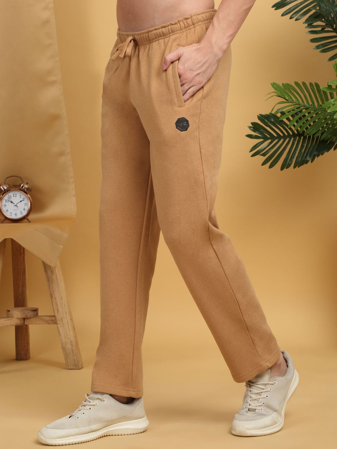 Sweet Dreams Men Mid-Rise Track Pants