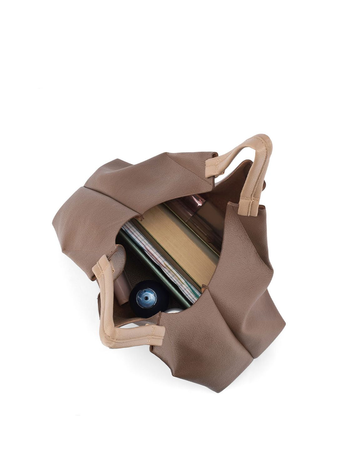 Lino Perros Oversized Structured Tote Bag Handbags