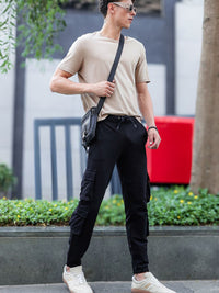 Eszett Men Baggy Cotton Joggers