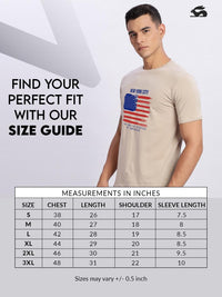 Tshirts ADRO Men Beige