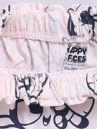 Happy Faces Kids Girls Powerpuff Girls Printed Pure Cotton Shorts
