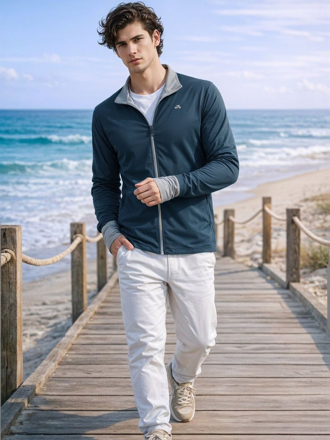 ADRO Men Lightweight Sporty Jacket