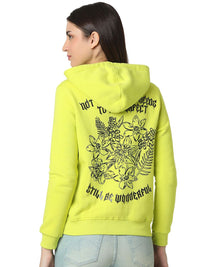 SPYKAR Women Hooded Sweatshirt
