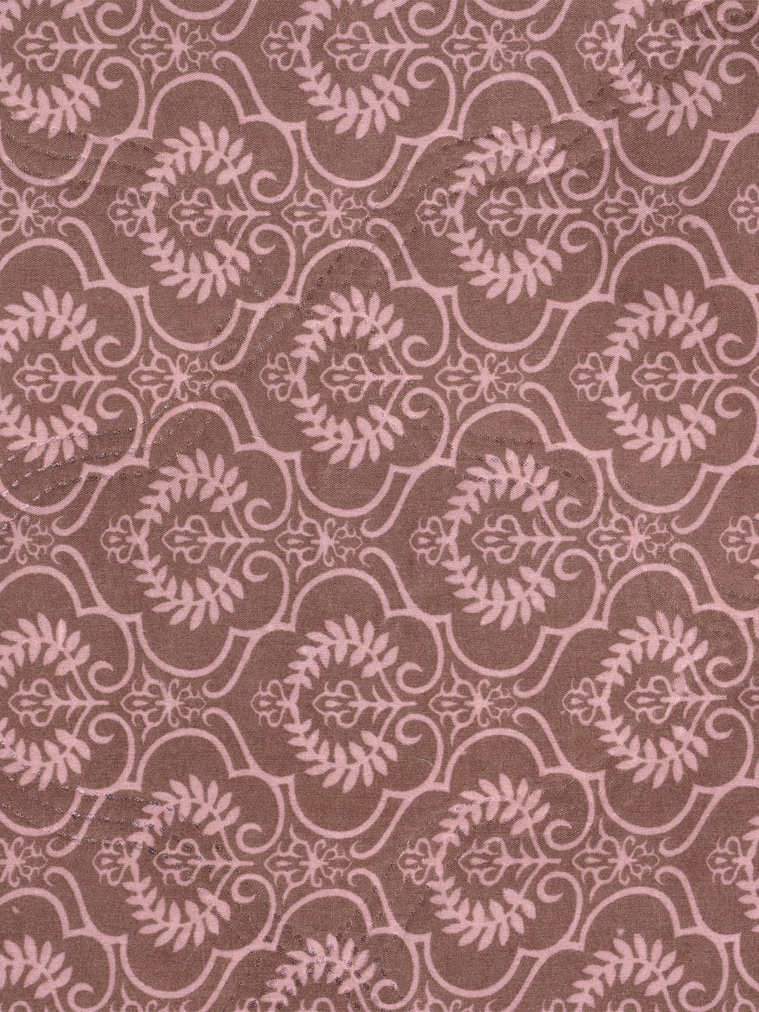 Story@home Beige & Yellow Floral Reversible 120 GSM AC Room Double Bed Comforter