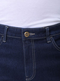 The Indian Garage Co Men Slim Fit Denim Shorts