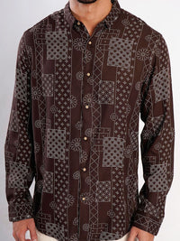 Bene Kleed Abstract Printed Casual Shirt
