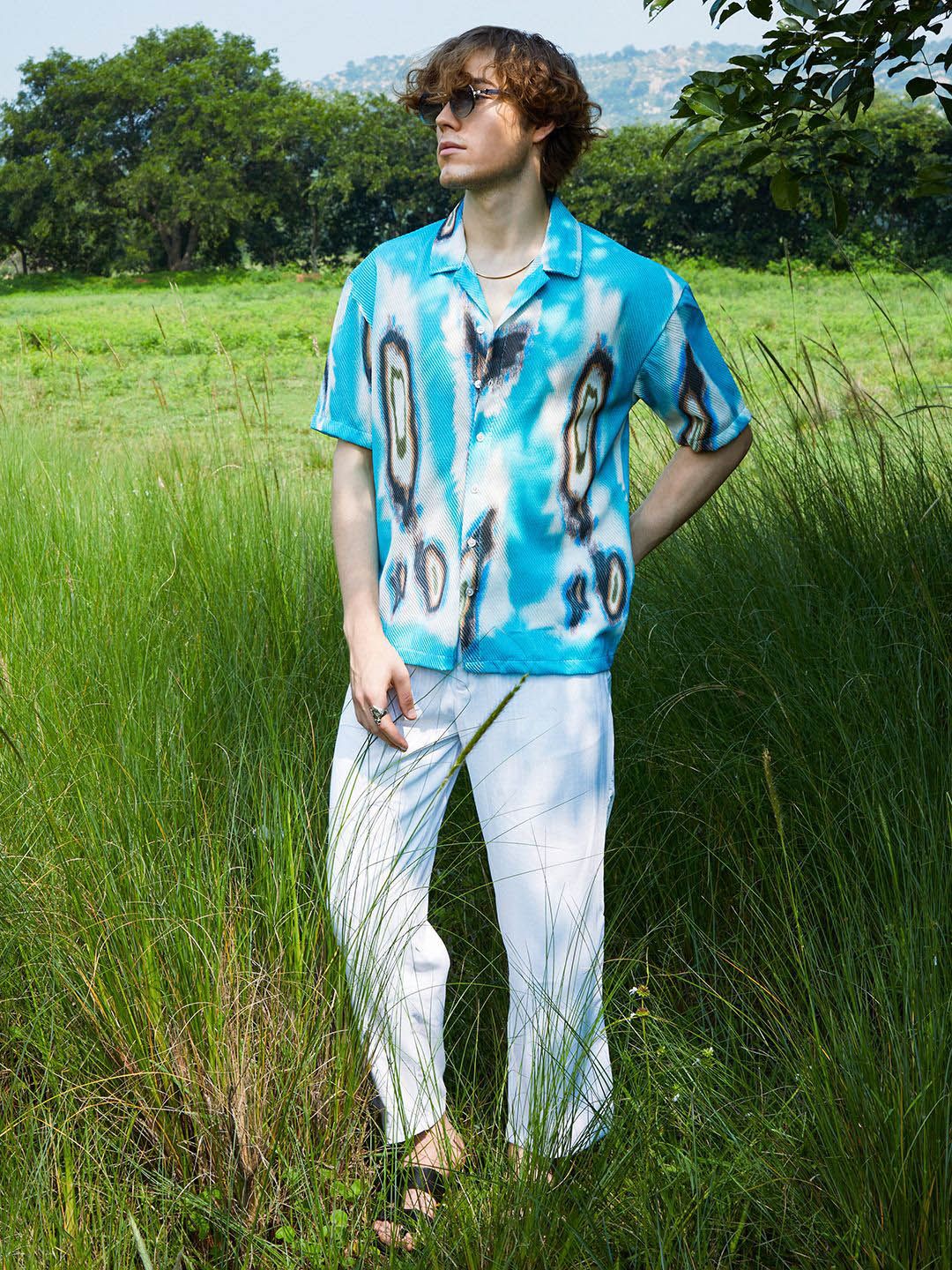 Campus Sutra Men Comfort Printed Casual Shirt