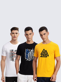 ADRO Men Printed T-shirt