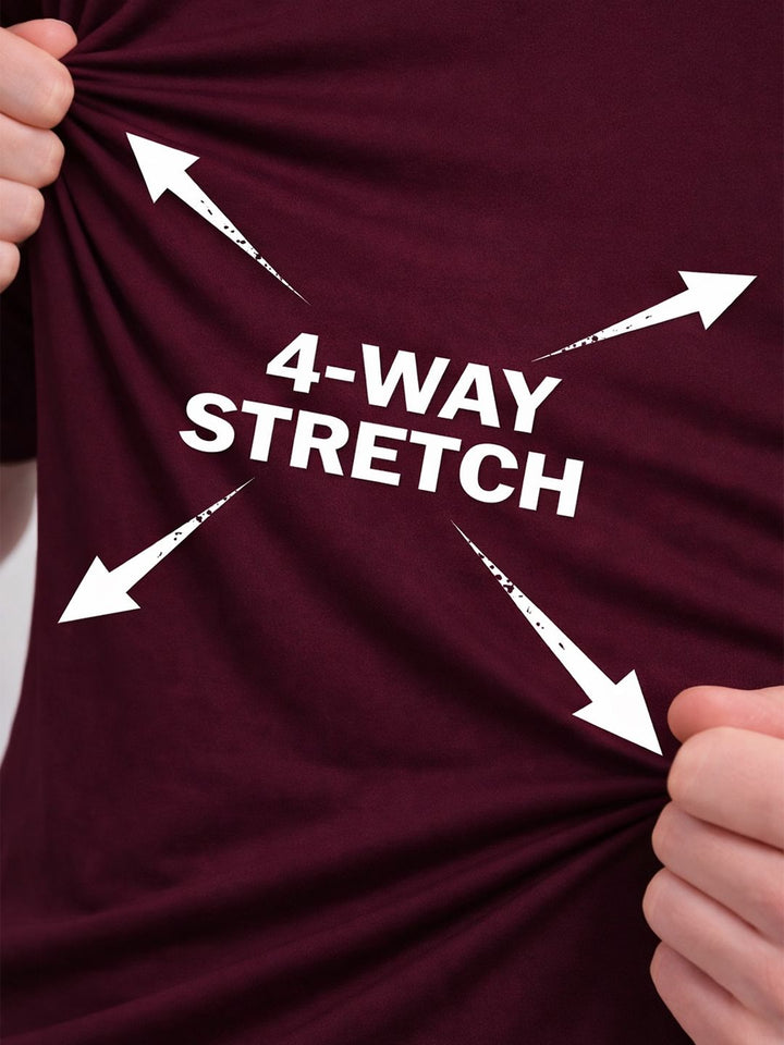 ADRO Men Typography Printed T-shirt