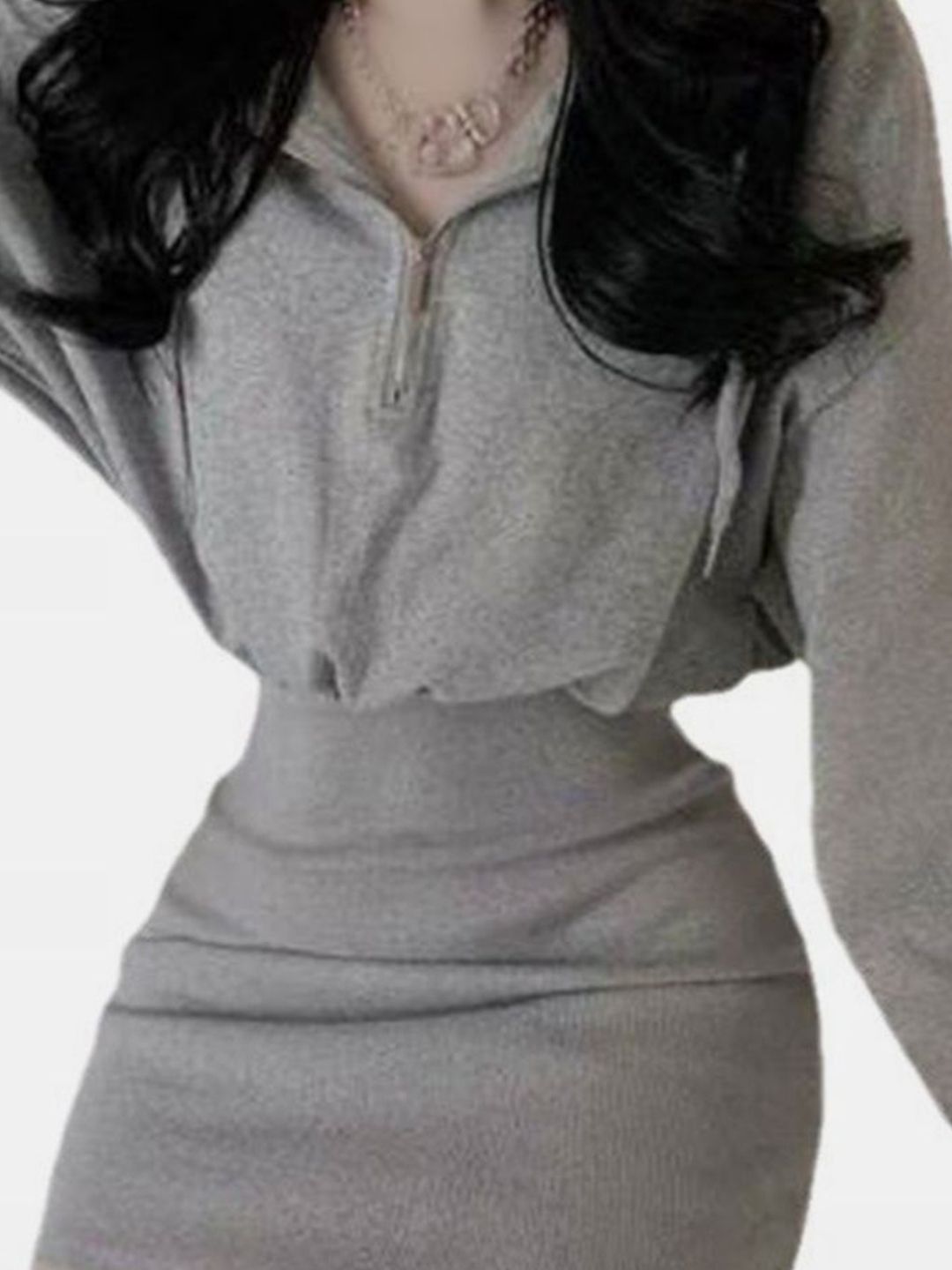 DressBerry Women Blouson Dress