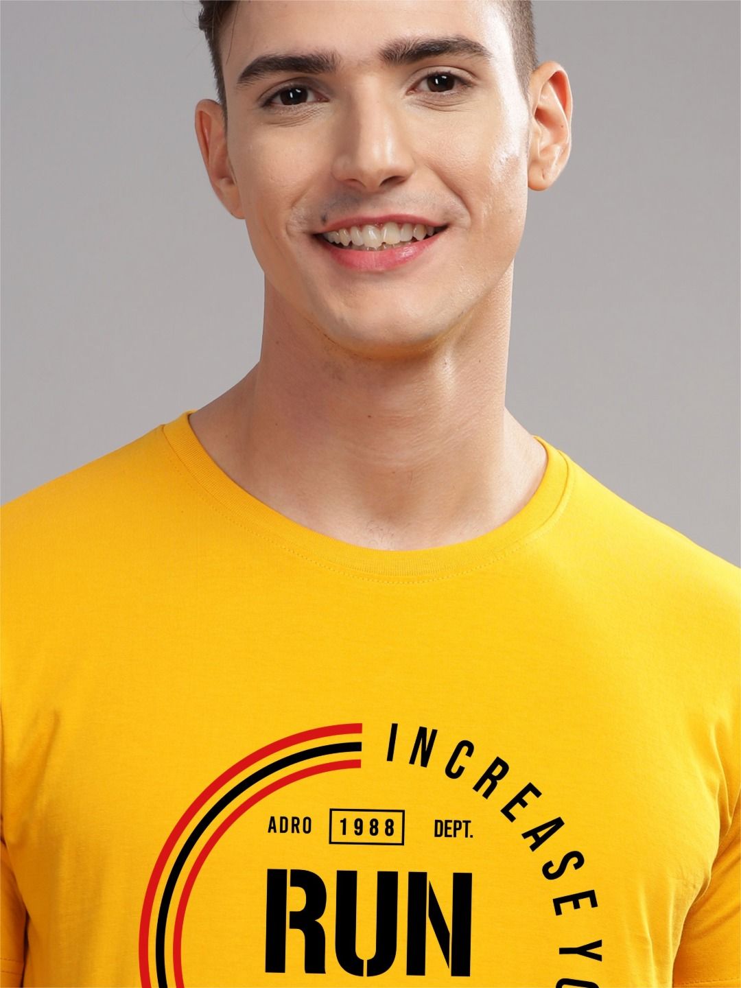 ADRO Men Printed T-shirt
