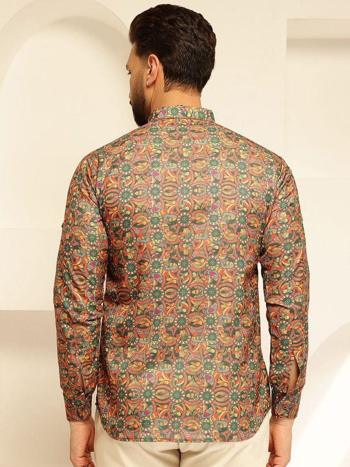 SOJANYA Quirky Printed Cotton Straight Kurta
