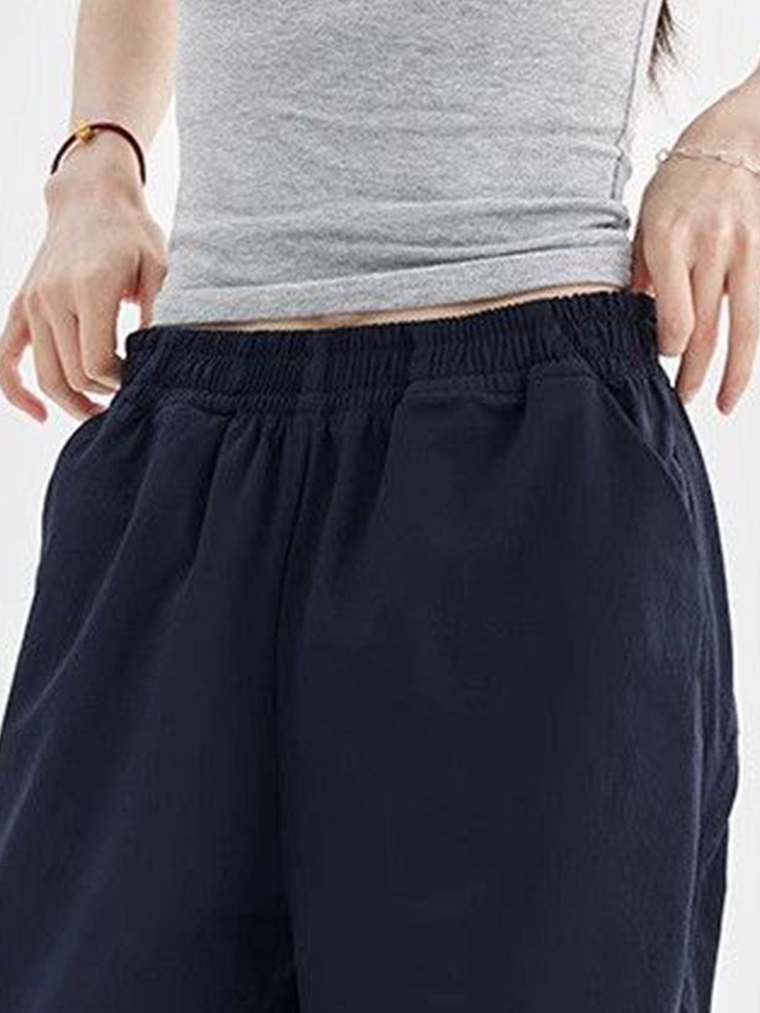 DressBerry Women Relaxed Fit Parachute Trousers