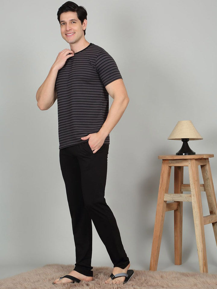 Sweet Dreams Men Stripes Pyjama Set