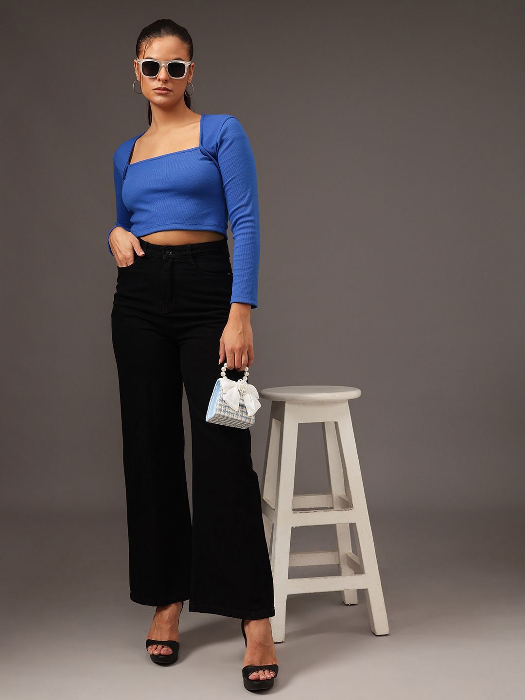 STREET 9 Cotton Crop Top