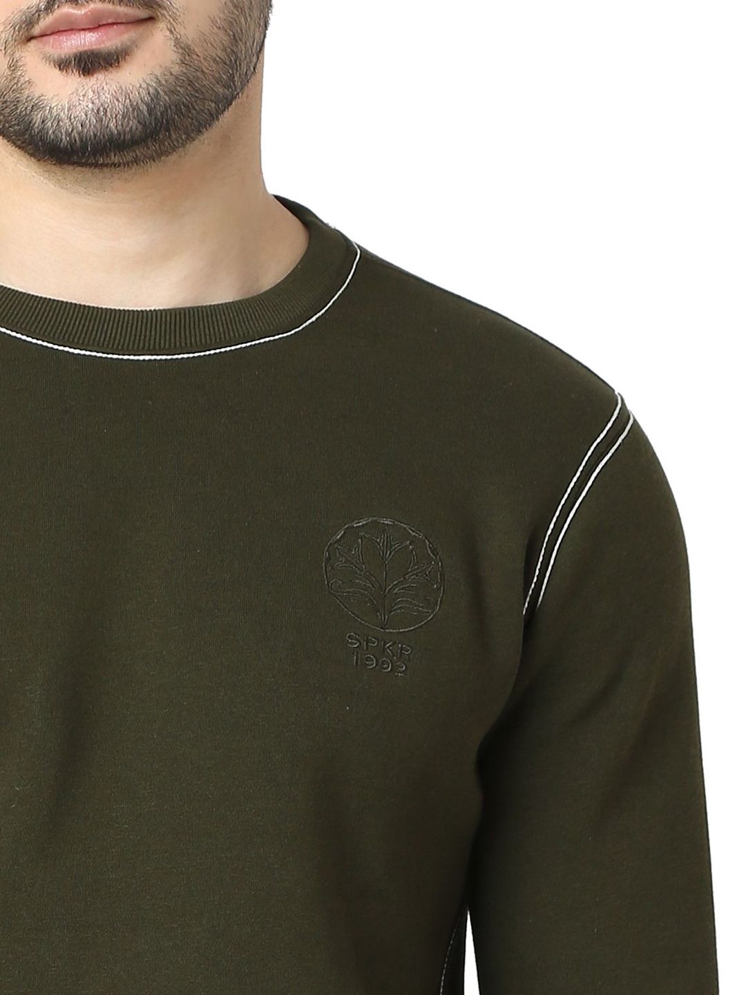 SPYKAR Men Hooded Sweatshirt