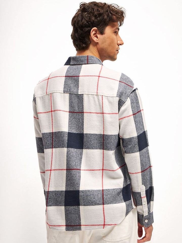THE BEAR HOUSE Men Opaque Checked Casual Shirt
